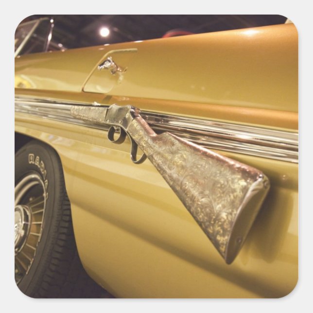 USA, Alabama, Tuscumbia. Alabama Music Hall of Square Sticker (Front)