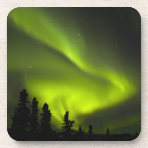 USA, Alaska, Chena Hot Springs. Aurora Borealis 2 Coaster