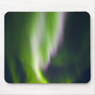 USA, Alaska, Chena Hot Springs. Aurora Borealis Mouse Pad