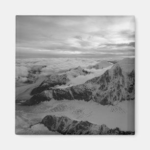 USA, Alaska, Denali National Park, Aerial view 2 Magnet