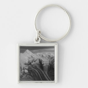 USA, Alaska, Denali National Park, Aerial view 3 Key Ring