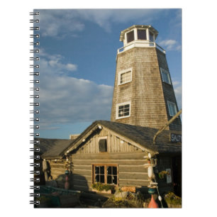 USA, ALASKA, KENAI PENINSULA, HOMER: Homer Spit Spiral Notebook