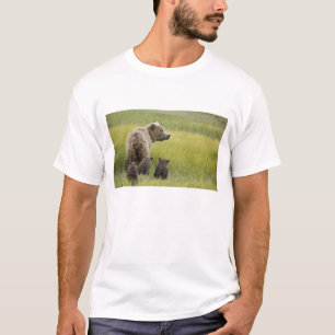 USA, Alaska, Lake Clark National Park. Grizzly T-Shirt