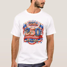 USA America 250th Anniversary Watercolor Patriotic