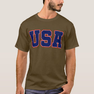 USA America American 1 T-Shirt