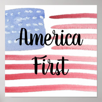 USA America First Poster