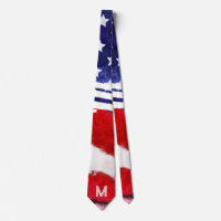 *~* USA America Flag Old Glory Patriot Monogram