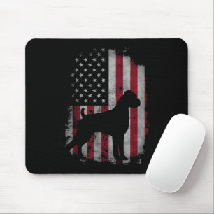 USA American Boxer Dog Animal Dog Breeder Puppy Tr Mouse Pad