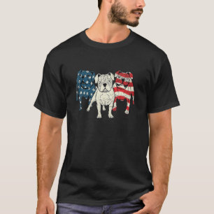USA American English Bulldog  Animal Dog  Puppy Ow T-Shirt