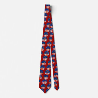 USA - American Flag and Stars in Circle Tie
