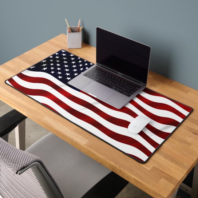 USA American Flag Desk Mat (Office 2)