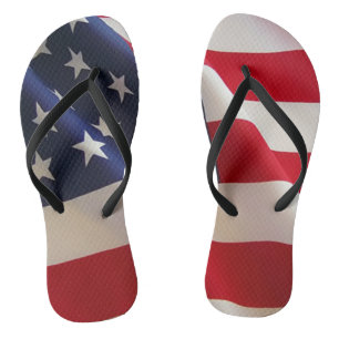 USA American Flag Jandals