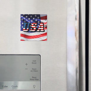 USA - American Flag Magnet