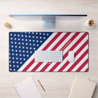 USA American Flag Monogram Patriotic Customisable