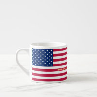 USA American Flag Patriotic Personalised Monogram