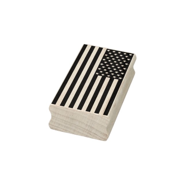 USA American Flag Patriotic Rubber Stamp (Stamp)