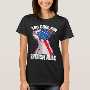 Usa American Flag Peace Love Cheerleading Cheerlea T-Shirt