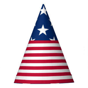 USA American Flag Stars and Stripes Party Hat