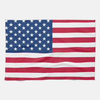 USA American Flag Stars and Stripes Tea Towel