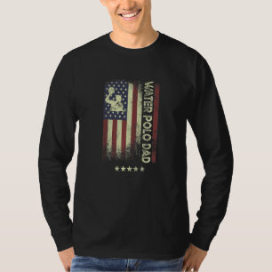 USA American Flag  Water Polo Dad  1
