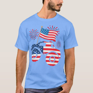 USA American Patriotic Monster Truck 4th Of July K T-Shirt