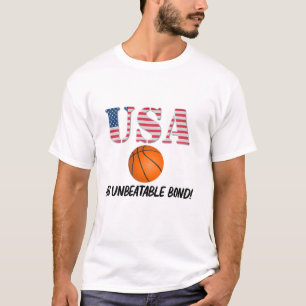 USA and Basketball - Unbeatable Bond! T-Shirt