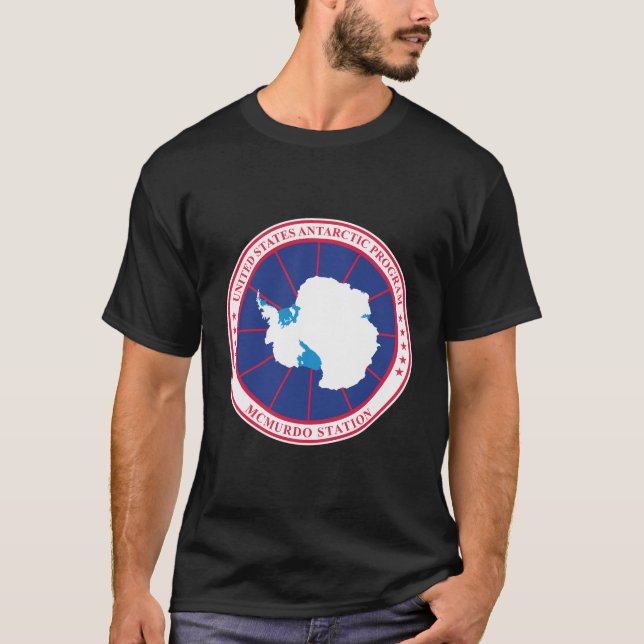 Usa Antarctic Program Antarctica T-Shirt (Front)