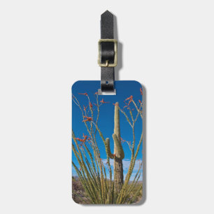 USA, Arizona. Cactus In Saguaro National Park Luggage Tag