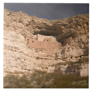 USA, Arizona, Camp Verde: Montezuma Castle Tile