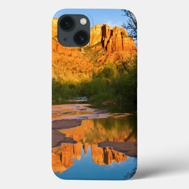 USA, Arizona. Cathedral Rock At Sunset Case-Mate iPhone Case (Back)
