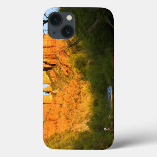USA, Arizona. Cathedral Rock At Sunset iPhone 13 Case