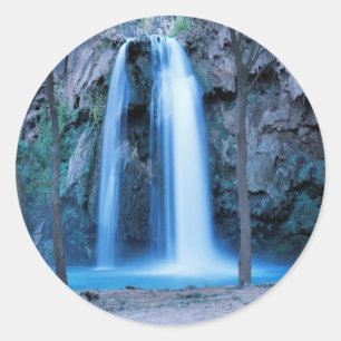 USA, Arizona, Grand Canyon, Havasupai Indian Classic Round Sticker