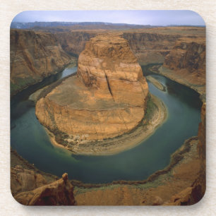 USA, Arizona. Horseshoe Bend showing erosion by Coaster