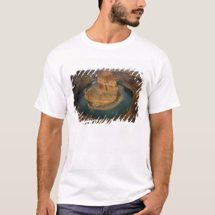 USA, Arizona. Horseshoe Bend showing erosion by T-Shirt