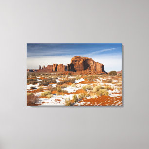USA, Arizona, Monument Valley Navajo Tribal Canvas Print