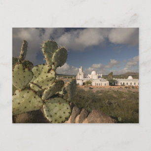 USA, Arizona, Tucson: Mission San Xavier del Bac 2 Postcard