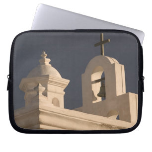 USA, Arizona, Tucson: Mission San Xavier del Bac Laptop Sleeve
