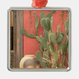 USA, Arizona, Tucson: Presidio Historic District 2 Metal Tree Decoration