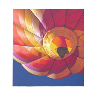 USA, Arizona, Val Vista. A colourful hot-air Notepad