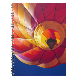 USA, Arizona, Val Vista. A colourful hot-air Spiral Notebook