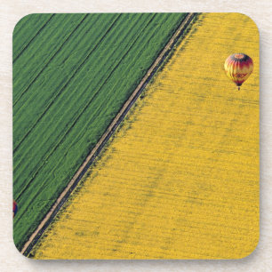 USA, Arizona, Val Vista. Hot-air balloons soar Coaster