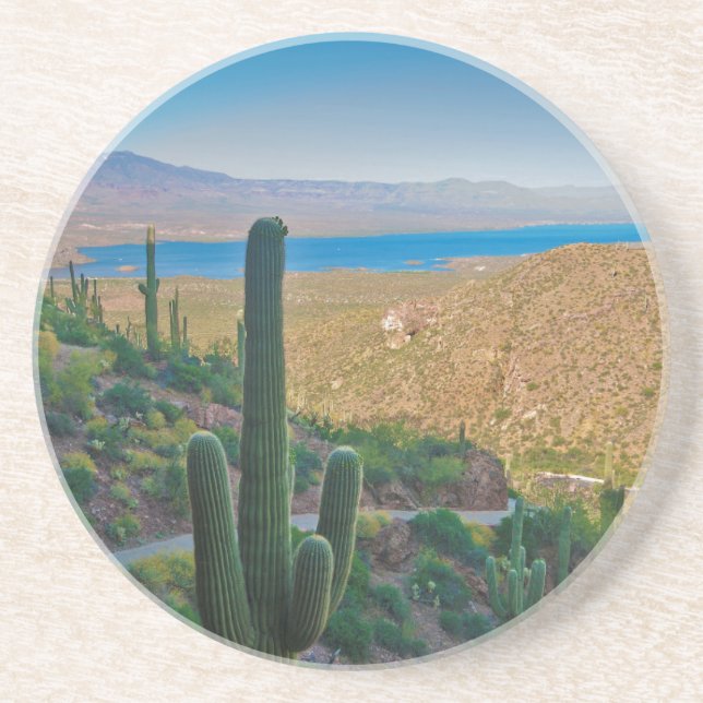 USA, Arizona. View From The Entrance To Tonto Coaster (Front)