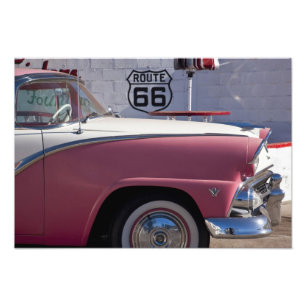 USA, Arizona, Williams. Rt. 66 Town, 1950's Photo Print