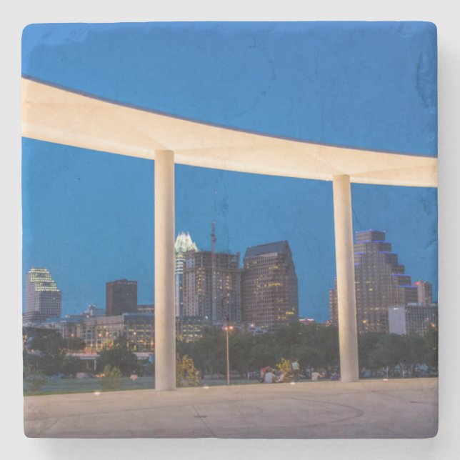 USA, Austin, Texas USA, Texas, Austin Stone Coaster (Front)