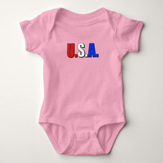 USA BABY BODYSUIT (Front)
