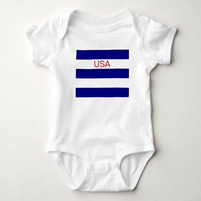 USA baby bodysuit (Front)