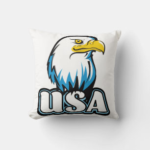 USA Bald Eagle (limited Blue edition) Cushion