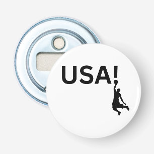 USA basketball player Bottle Opener