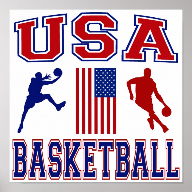 USA Basketball Poster (Front)