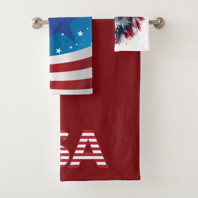 USA BATH TOWEL SET (Insitu)